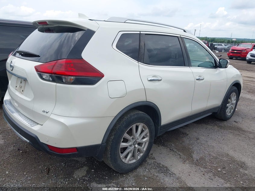 2019 Nissan Rogue VIN JN8AT2MT0KW263931 IAAI salvage auction — HAIL, Clear (Oklahoma), sold $3,625 on 2026-07-14 (photo 4)