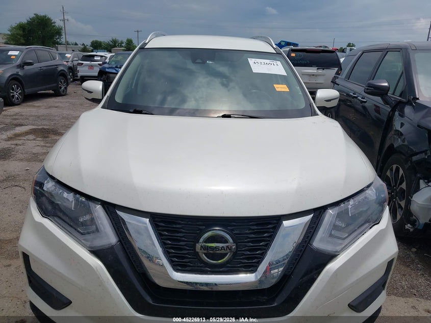 2019 Nissan Rogue VIN JN8AT2MT0KW263931 IAAI salvage auction — HAIL, Clear (Oklahoma), sold $3,625 on 2026-07-14 (photo 6)