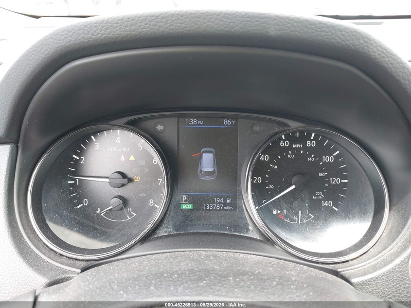 2019 Nissan Rogue VIN JN8AT2MT0KW263931 IAAI salvage auction — HAIL, Clear (Oklahoma), sold $3,625 on 2026-07-14 (photo 7)