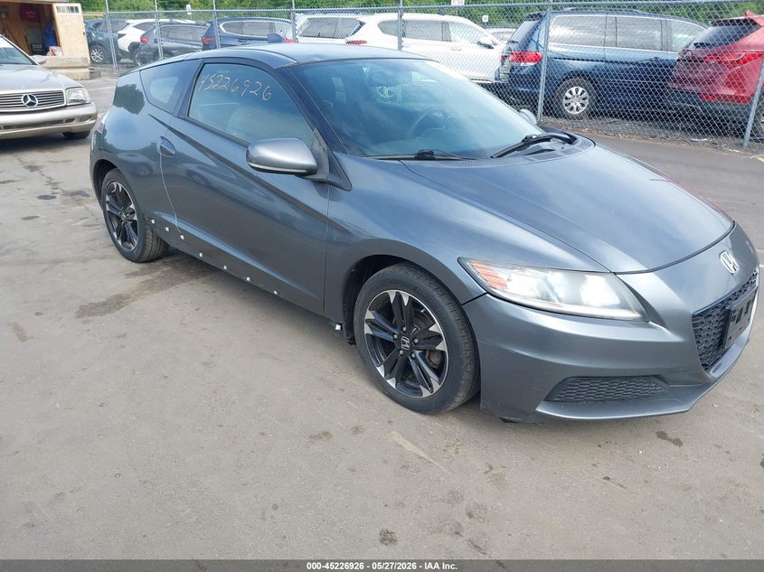 2015 Honda Cr-z VIN JHMZF1D49FS002950 IAAI salvage auction — LEFT REAR, Clear (New Jersey), sold $375 on 2026-07-29 (photo 1)