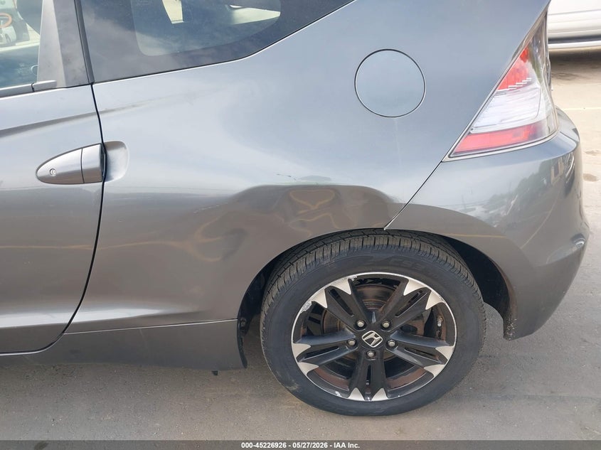 2015 Honda Cr-z VIN JHMZF1D49FS002950 IAAI salvage auction — LEFT REAR, Clear (New Jersey), sold $375 on 2026-07-29 (photo 6)