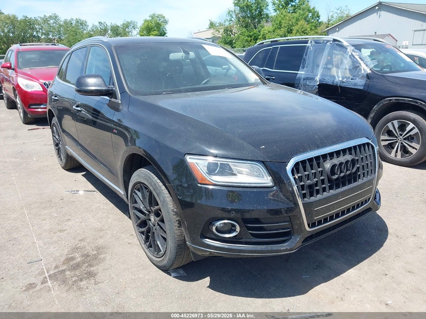 2016 Audi Q5 VIN WA1L2AFP6GA067301 IAAI salvage auction — LEFT FRONT, Salvage Title, sold $625 on 2026-07-28 (photo 1)