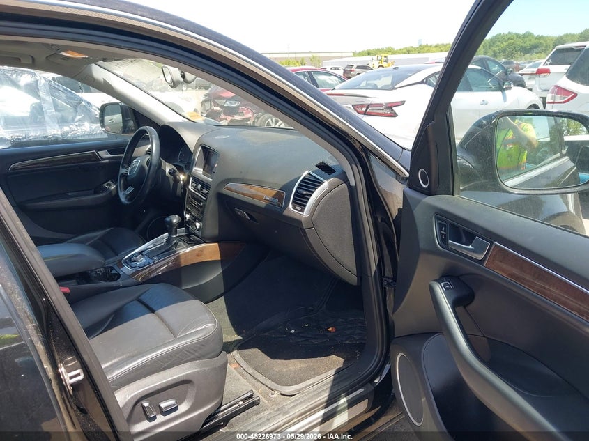 2016 Audi Q5 VIN WA1L2AFP6GA067301 IAAI salvage auction — LEFT FRONT, Salvage Title, sold $625 on 2026-07-28 (photo 5)