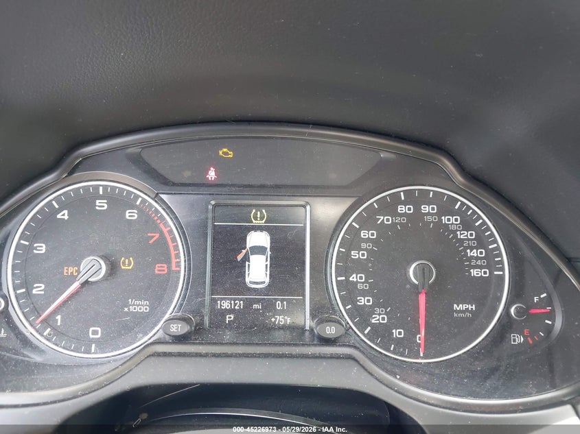2016 Audi Q5 VIN WA1L2AFP6GA067301 IAAI salvage auction — LEFT FRONT, Salvage Title, sold $625 on 2026-07-28 (photo 7)