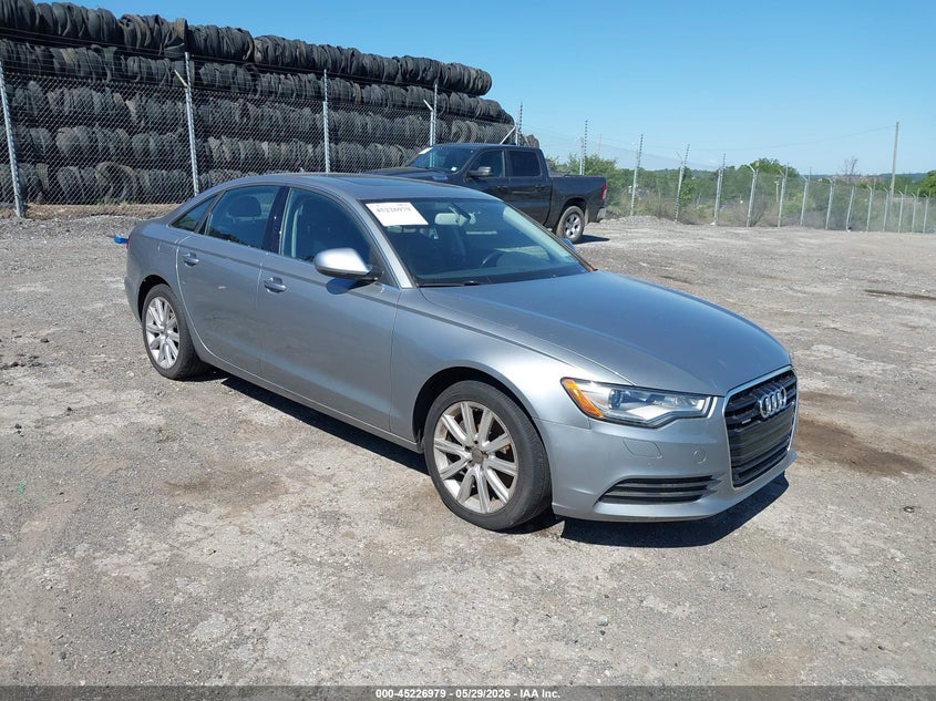 2015 Audi A6 VIN WAUGFAFC7FN011798 IAAI salvage auction — NORMAL WEAR, Clear (Pennsylvania), sold $2,350 on 2026-07-31 (photo 1)