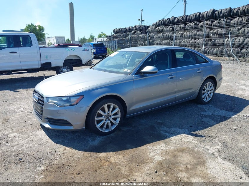 2015 Audi A6 VIN WAUGFAFC7FN011798 IAAI salvage auction — NORMAL WEAR, Clear (Pennsylvania), sold $2,350 on 2026-07-31 (photo 2)