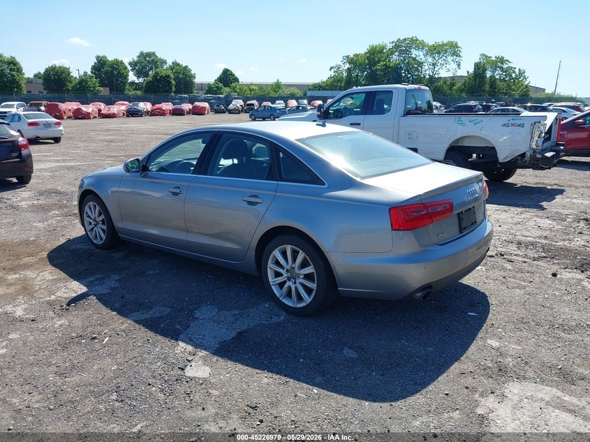 2015 Audi A6 VIN WAUGFAFC7FN011798 IAAI salvage auction — NORMAL WEAR, Clear (Pennsylvania), sold $2,350 on 2026-07-31 (photo 3)