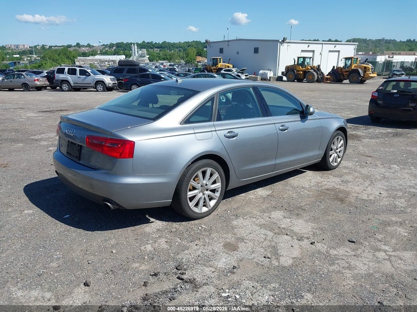 2015 Audi A6 VIN WAUGFAFC7FN011798 IAAI salvage auction — NORMAL WEAR, Clear (Pennsylvania), sold $2,350 on 2026-07-31 (photo 4)