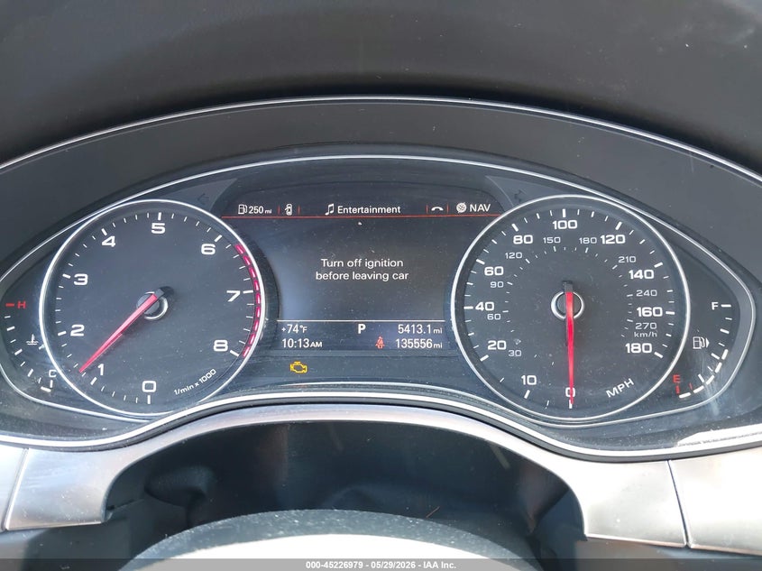2015 Audi A6 VIN WAUGFAFC7FN011798 IAAI salvage auction — NORMAL WEAR, Clear (Pennsylvania), sold $2,350 on 2026-07-31 (photo 7)