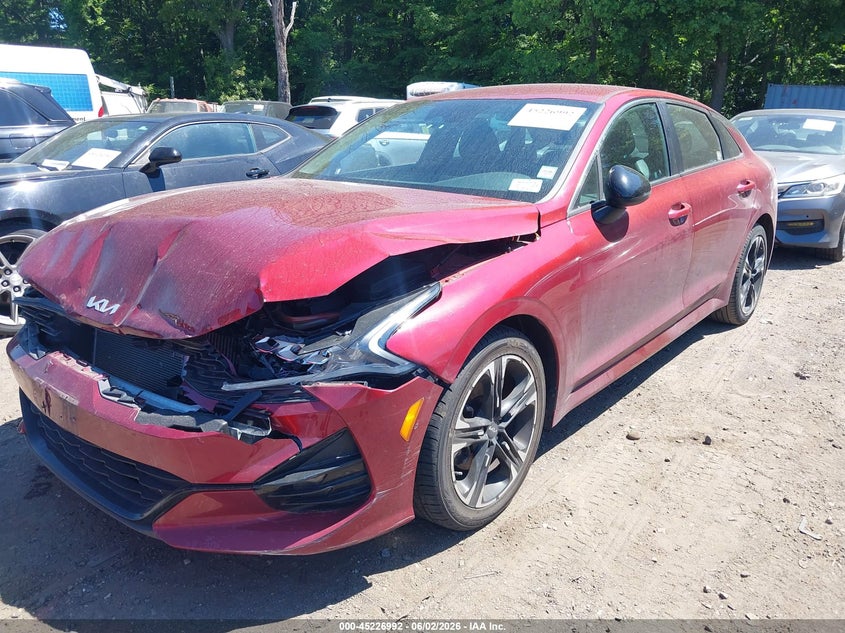 2022 Kia K5 VIN 5XXG64J23NG138349 IAAI salvage auction — FRONT END, Salvage Title, sold $525 on 2026-07-28 (photo 6)
