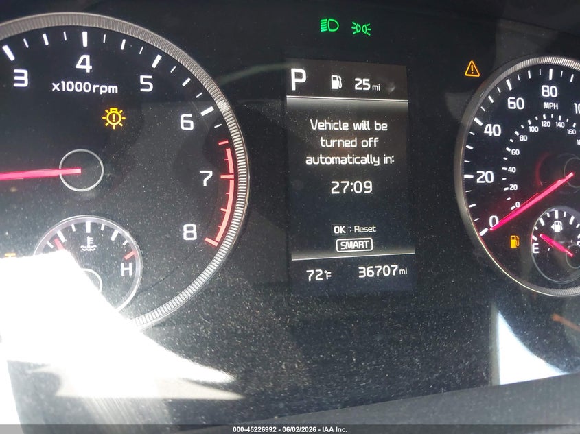 2022 Kia K5 VIN 5XXG64J23NG138349 IAAI salvage auction — FRONT END, Salvage Title, sold $525 on 2026-07-28 (photo 7)
