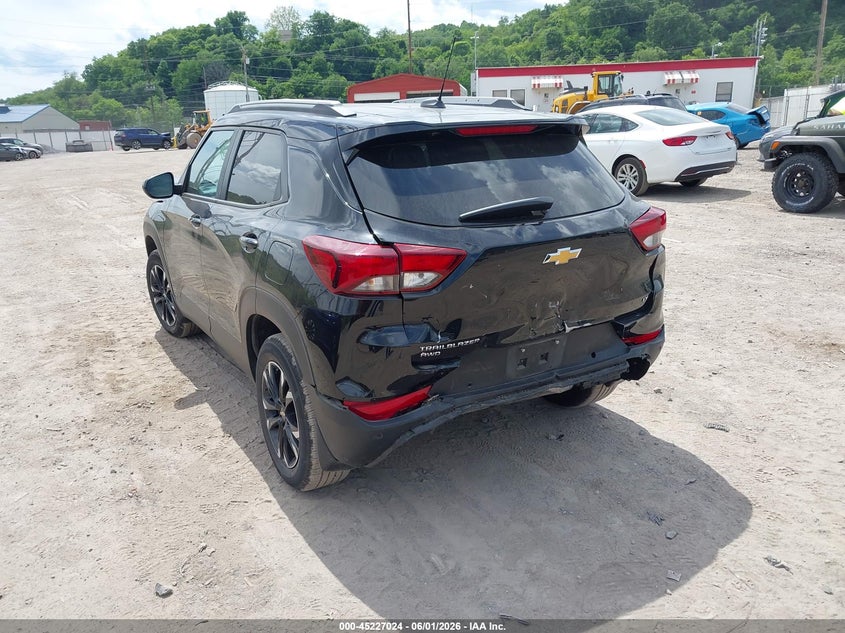 2021 Chevrolet Trailblazer VIN KL79MRSL5MB132847 IAAI salvage auction — FRONT END, Salvage Title, sold $2,450 on 2026-07-21 (photo 3)