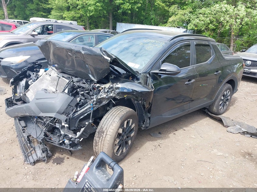 2025 Hyundai Santa cruz VIN 5NTJBDDE4SH133394 IAAI salvage auction — FRONT END, Salvage Title, sold $525 on 2026-07-28 (photo 2)