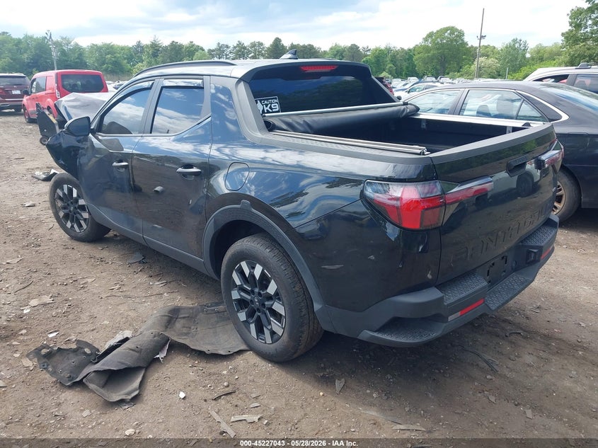 2025 Hyundai Santa cruz VIN 5NTJBDDE4SH133394 IAAI salvage auction — FRONT END, Salvage Title, sold $525 on 2026-07-28 (photo 3)