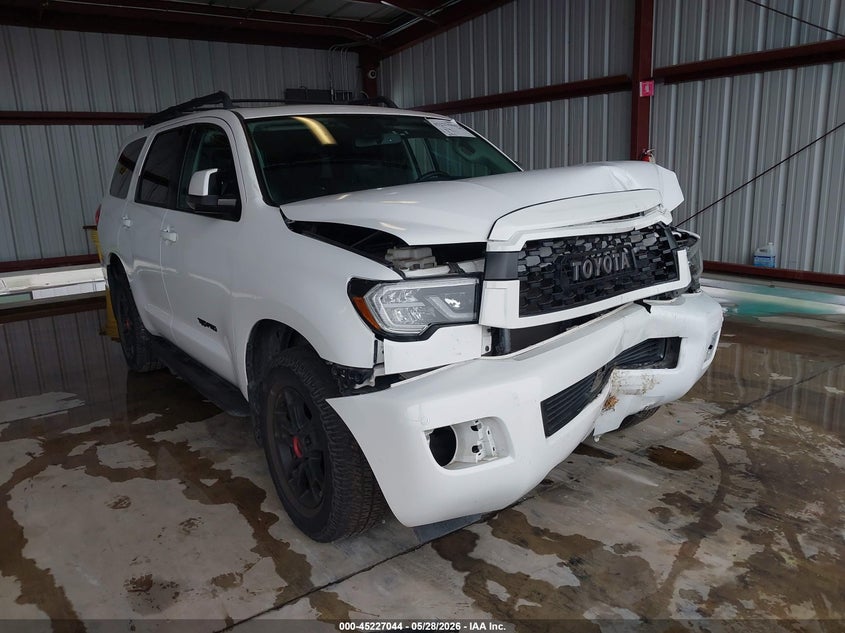2021 Toyota Sequoia VIN 5TDEY5B12MS186161 IAAI salvage auction — FRONT END, Salvage (California), sold $17,350 on 2026-07-07 (photo 1)