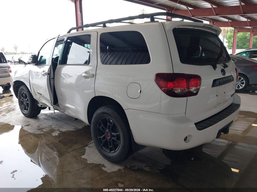 2021 Toyota Sequoia VIN 5TDEY5B12MS186161 IAAI salvage auction — FRONT END, Salvage (California), sold $17,350 on 2026-07-07 (photo 3)