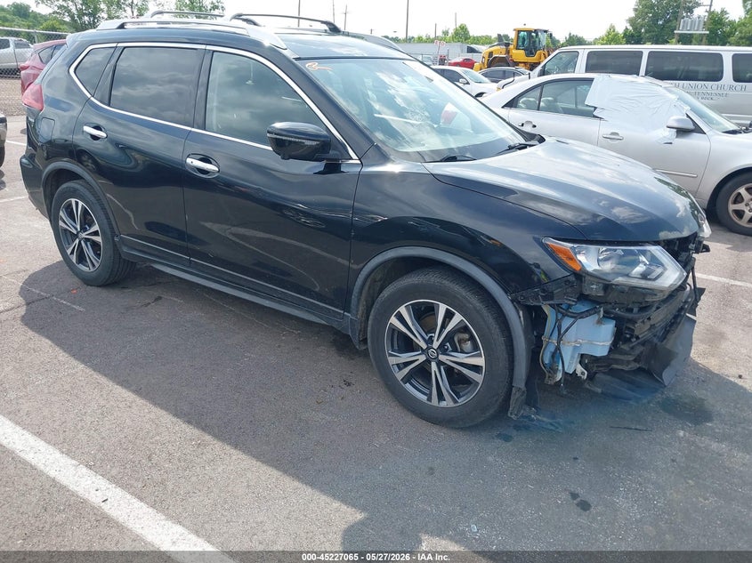 2019 Nissan Rogue VIN JN8AT2MTXKW264133 IAAI salvage auction — FRONT END, Salvage Title, sold $25 on 2026-07-21 (photo 1)