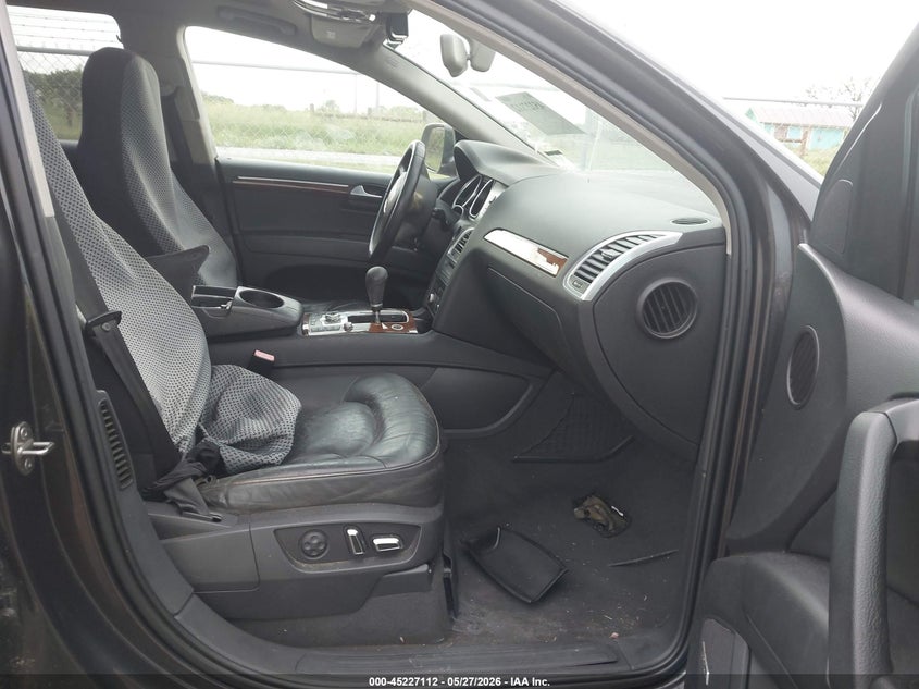 2010 Audi Q7 VIN WA1LYAFE8AD006129 IAAI salvage auction — RIGHT REAR, Original (Texas), sold $475 on 2026-07-07 (photo 5)