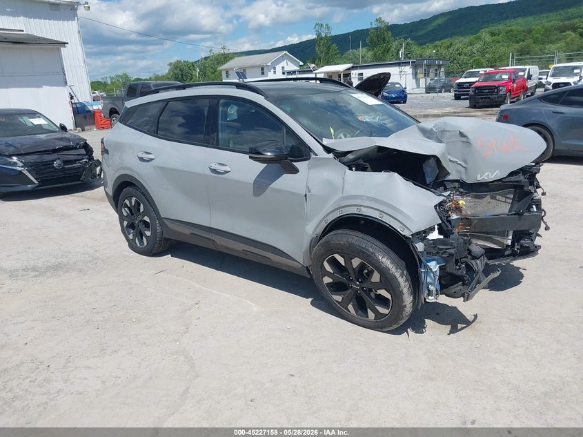 2023 Kia Sportage VIN 5XYK6CAF1PG009497 IAAI salvage auction — FRONT END, Salvage Title, sold $3,800 on 2026-07-29 (photo 1)