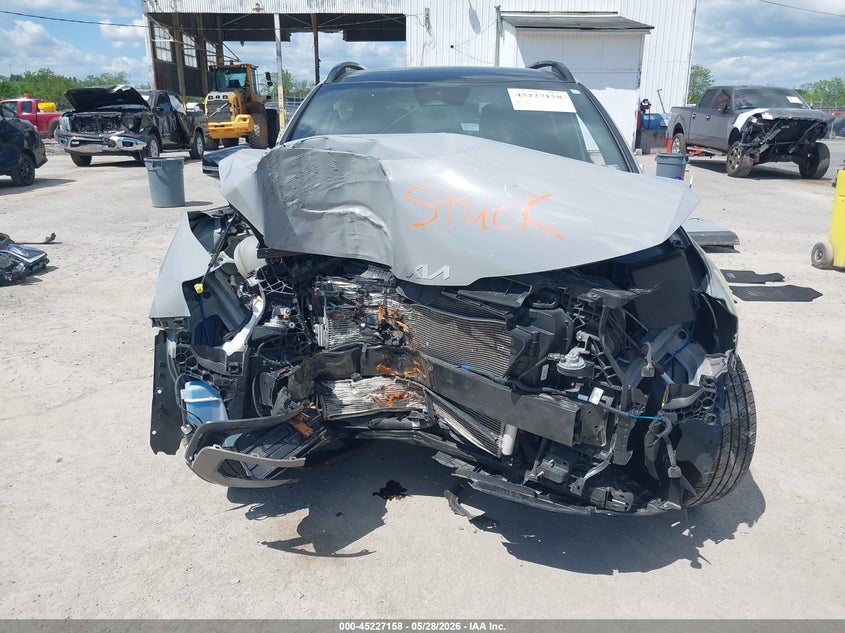 2023 Kia Sportage VIN 5XYK6CAF1PG009497 IAAI salvage auction — FRONT END, Salvage Title, sold $3,800 on 2026-07-29 (photo 6)