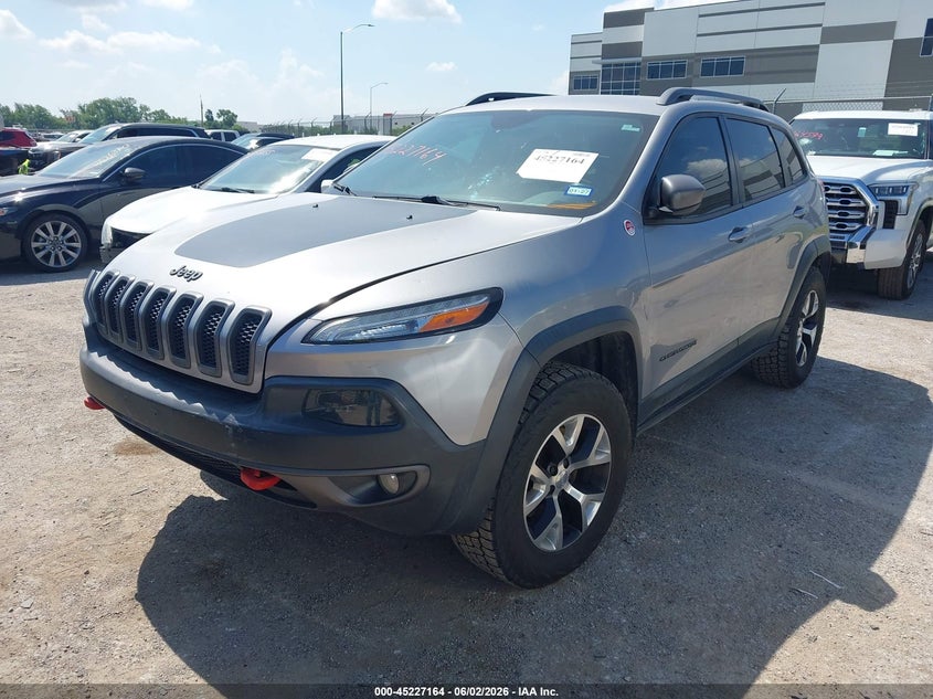 2014 Jeep Cherokee VIN 1C4PJMBS3EW180919 IAAI salvage auction — SIDE, Salvage Title, sold $1,350 on 2026-07-09 (photo 2)