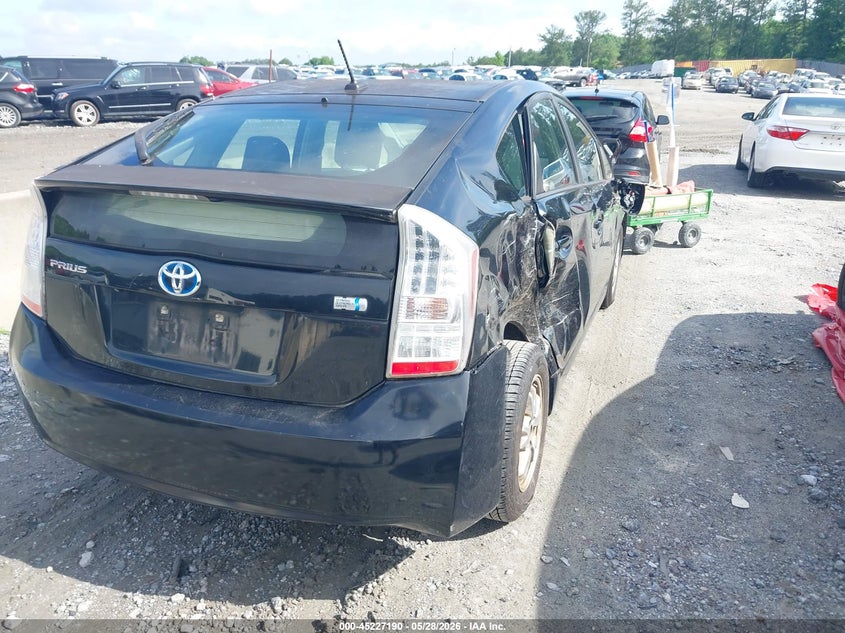 2010 Toyota Prius VIN JTDKN3DU6A0235979 IAAI salvage auction — RIGHT REAR, Salvage (Georgia), sold $1,450 on 2026-07-14 (photo 4)