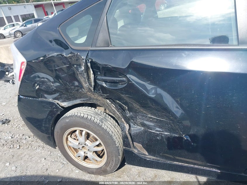 2010 Toyota Prius VIN JTDKN3DU6A0235979 IAAI salvage auction — RIGHT REAR, Salvage (Georgia), sold $1,450 on 2026-07-14 (photo 6)