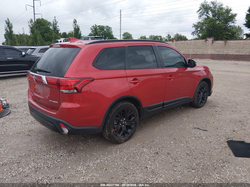 2019 Mitsubishi Outlander VIN JA4AD3A35KZ038934 IAAI salvage auction — FRONT END, Salvage Title, sold $5,600 on 2026-07-20 (photo 4)