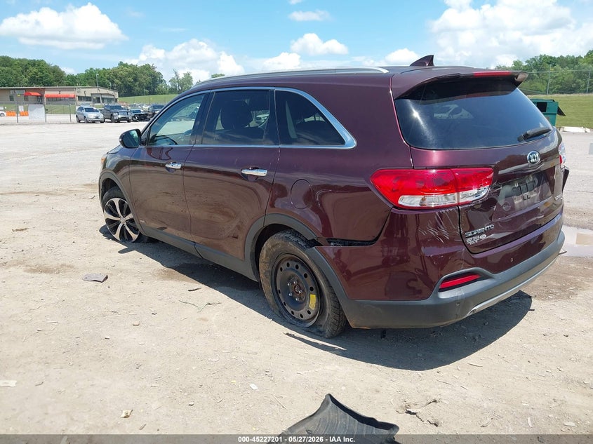2017 Kia Sorento VIN 5XYPHDA13HG231714 IAAI salvage auction — RIGHT SIDE, Salvage (Tennessee), sold $25 on 2026-07-29 (photo 3)