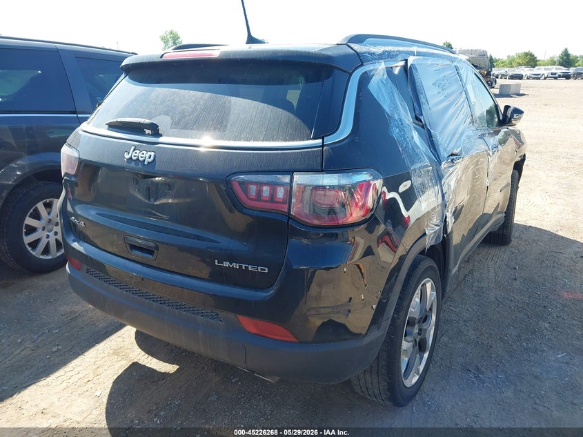 2019 Jeep Compass VIN 3C4NJDCB5KT638418 IAAI salvage auction — RIGHT FRONT, Clear (Michigan), sold $1,750 on 2026-07-10 (photo 4)