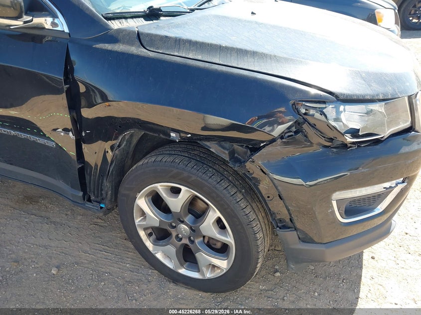 2019 Jeep Compass VIN 3C4NJDCB5KT638418 IAAI salvage auction — RIGHT FRONT, Clear (Michigan), sold $1,750 on 2026-07-10 (photo 6)