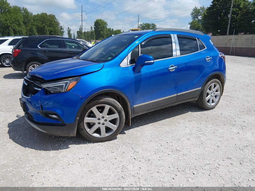 2017 Buick Encore VIN KL4CJDSB4HB164362 IAAI salvage auction — FRONT END, Clear (Missouri), sold $1,600 on 2026-08-01 (photo 2)