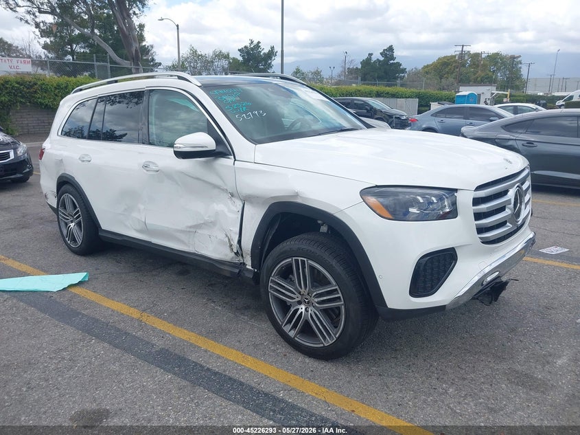 2025 Mercedes-benz Gls-klasse VIN 4JGFF5KE2SB411501 — IAAI salvage auction photo