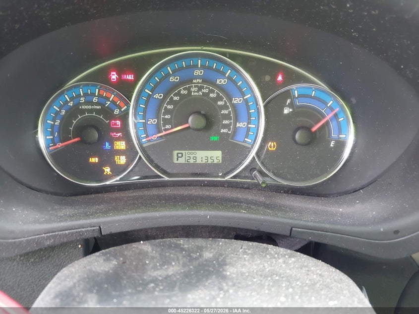 2009 Subaru Forester VIN JF2SH63679H721596 IAAI salvage auction — REAR END, Clear (Tennessee), sold $400 on 2026-07-22 (photo 7)