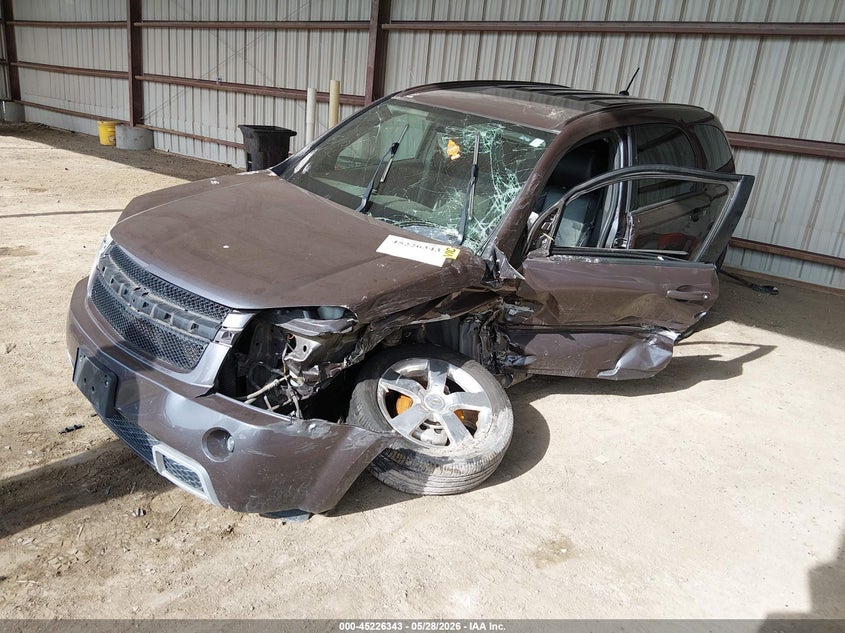 2008 Chevrolet Equinox VIN 2CNDL037386058006 IAAI salvage auction — LEFT FRONT, Certificate Of Title (Nebraska), sold $700 on 2026-07-09 (photo 2)