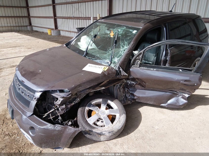 2008 Chevrolet Equinox VIN 2CNDL037386058006 IAAI salvage auction — LEFT FRONT, Certificate Of Title (Nebraska), sold $700 on 2026-07-09 (photo 6)
