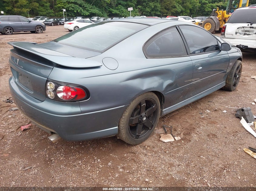 2006 Pontiac Gto VIN 6G2VX12U46L819731 IAAI salvage auction — FRONT END, Salvage (Alabama), sold $3,700 on 2026-07-08 (photo 4)