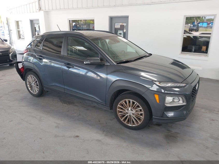 2021 Hyundai Kona VIN KM8K22AA7MU720721 IAAI salvage auction — REAR END, Salvage Title, sold $3,900 on 2026-07-29 (photo 1)