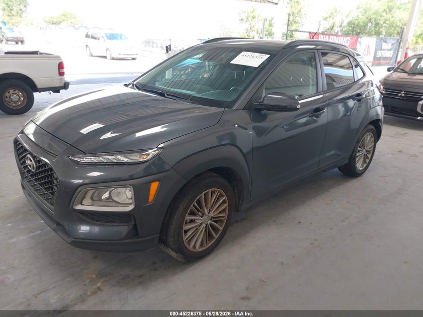 2021 Hyundai Kona VIN KM8K22AA7MU720721 IAAI salvage auction — REAR END, Salvage Title, sold $3,900 on 2026-07-29 (photo 2)