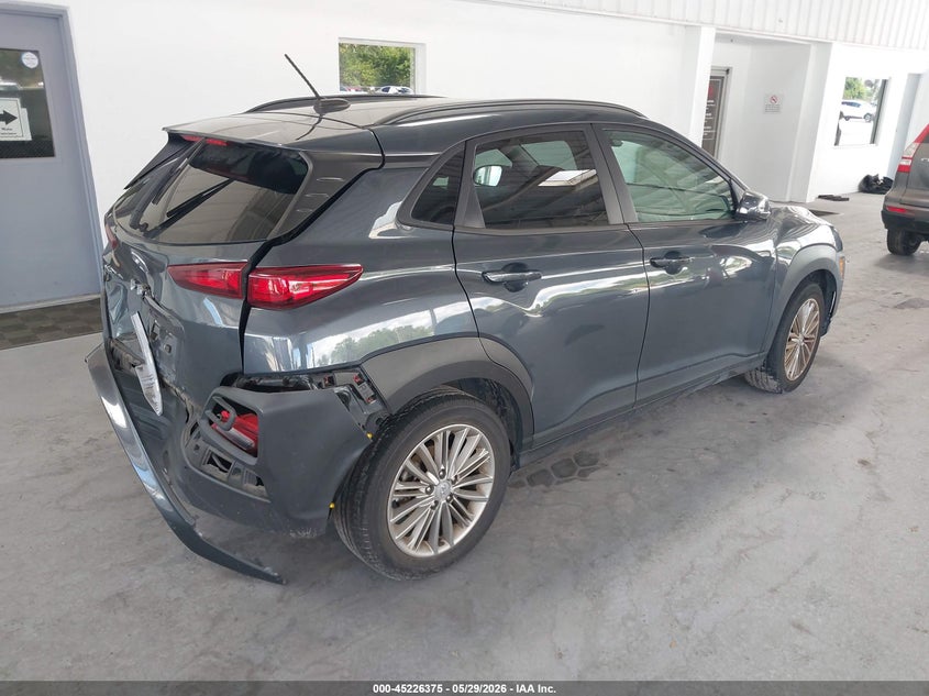 2021 Hyundai Kona VIN KM8K22AA7MU720721 IAAI salvage auction — REAR END, Salvage Title, sold $3,900 on 2026-07-29 (photo 4)