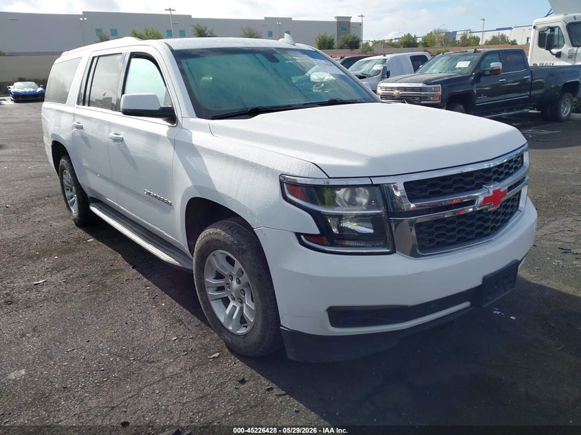 2017 Chevrolet Suburban VIN 1GNSCGKC5HR354692 IAAI salvage auction — ENGINE BURN, Salvage Title, sold $25 on 2026-07-24 (photo 1)