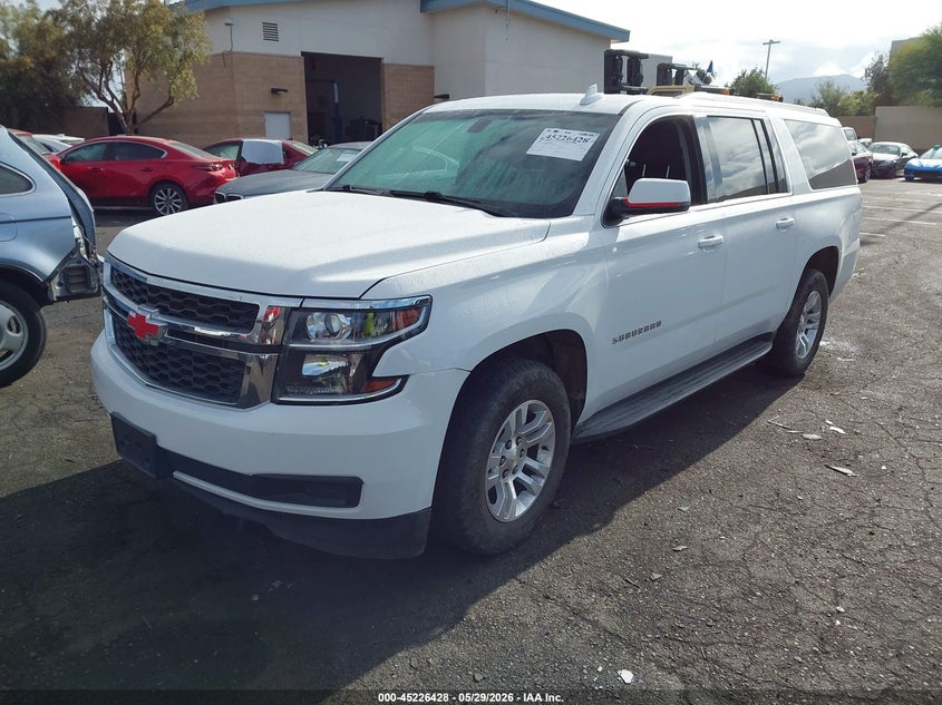 2017 Chevrolet Suburban VIN 1GNSCGKC5HR354692 IAAI salvage auction — ENGINE BURN, Salvage Title, sold $25 on 2026-07-24 (photo 2)