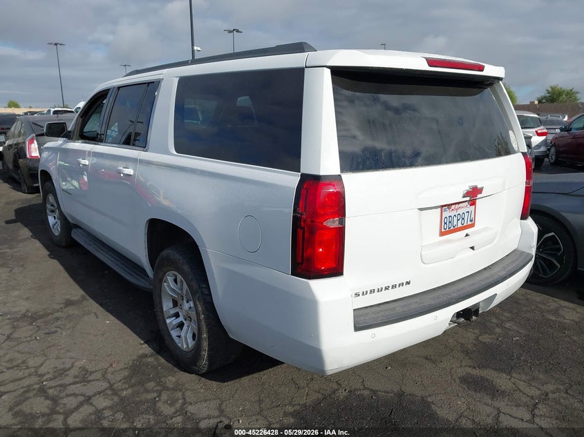 2017 Chevrolet Suburban VIN 1GNSCGKC5HR354692 IAAI salvage auction — ENGINE BURN, Salvage Title, sold $25 on 2026-07-24 (photo 3)