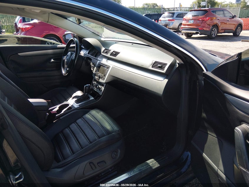 2014 Volkswagen Passat cc VIN WVWBP7ANXEE536603 IAAI salvage auction — HAIL, Salvage Title, sold $975 on 2026-08-07 (photo 5)
