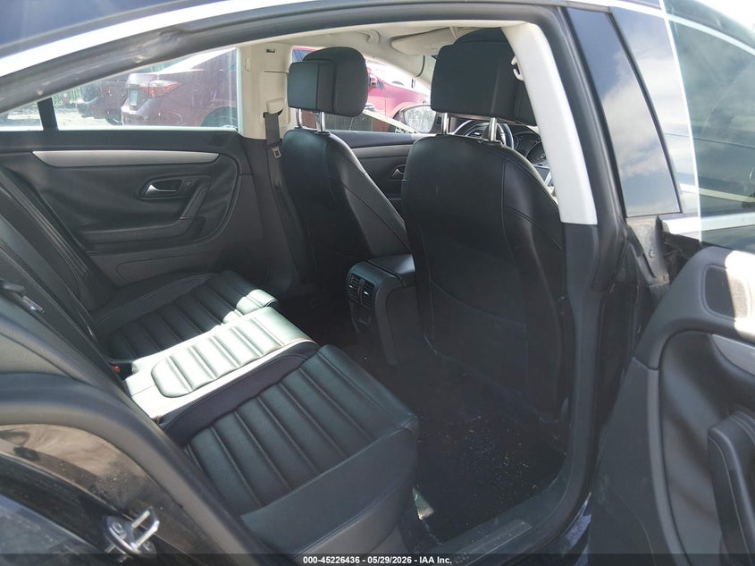 2014 Volkswagen Passat cc VIN WVWBP7ANXEE536603 IAAI salvage auction — HAIL, Salvage Title, sold $975 on 2026-08-07 (photo 8)