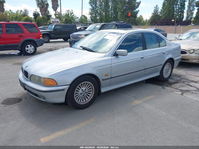 1997 BMW 5er VIN WBADE6326VBW57686 IAAI salvage auction — NORMAL WEAR, App For Dup Clear (California), sold $450 on 2026-07-29 (photo 2)