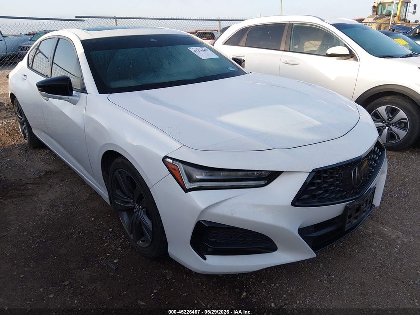 2022 Acura Tlx VIN 19UUB5F5XNA003454 IAAI salvage auction — REAR END, Salvage Title, sold $14,550 on 2026-07-14 (photo 1)