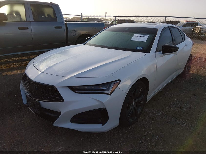 2022 Acura Tlx VIN 19UUB5F5XNA003454 IAAI salvage auction — REAR END, Salvage Title, sold $14,550 on 2026-07-14 (photo 2)