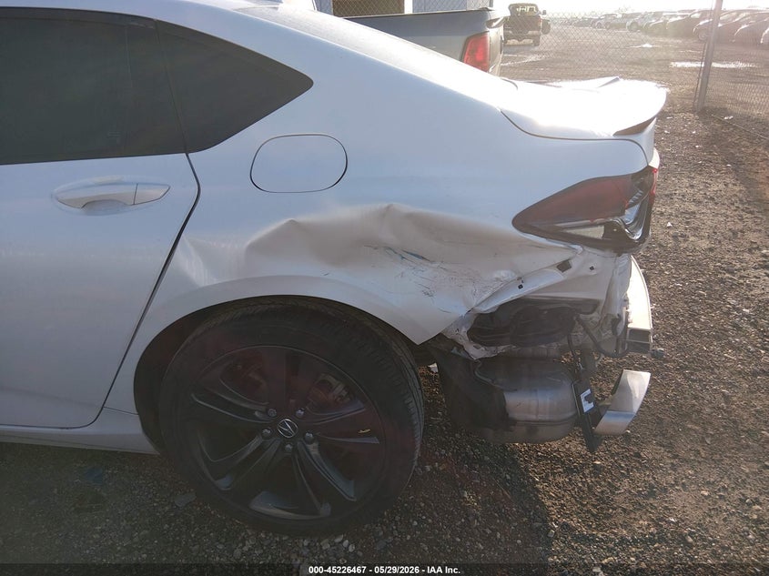 2022 Acura Tlx VIN 19UUB5F5XNA003454 IAAI salvage auction — REAR END, Salvage Title, sold $14,550 on 2026-07-14 (photo 6)