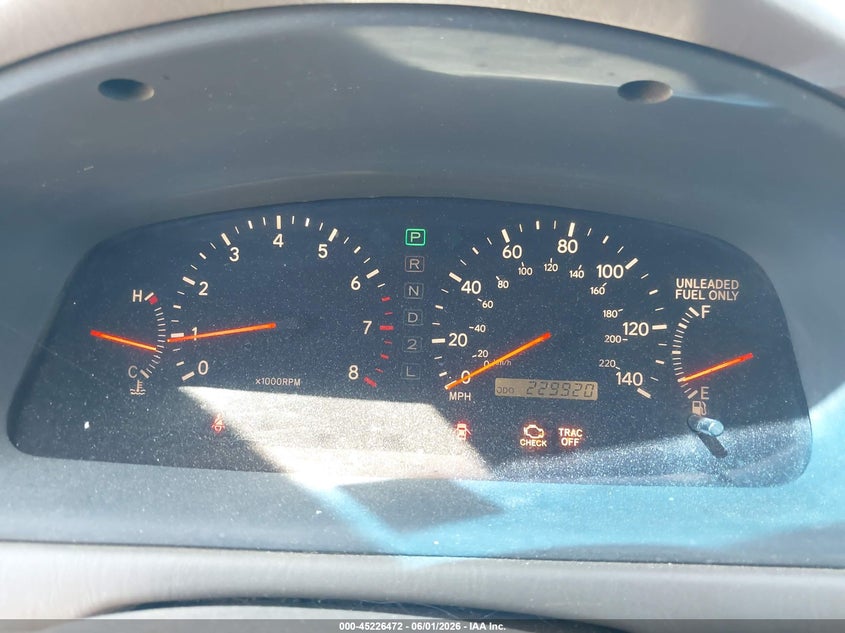 1999 Lexus Es 300 VIN JT8BF28G5X0231831 IAAI salvage auction — NORMAL WEAR, Clear (Virginia), sold $300 on 2026-07-15 (photo 7)